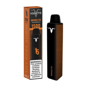 Ignite V15 - Disposable Vape Device - Orange Ice - Single / 50mg