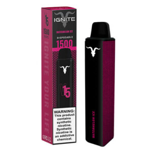 Ignite V15 - Disposable Vape Device - Watermelon Ice - Single / 50mg