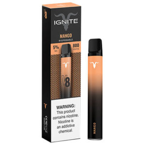 Ignite V8 - Disposable Vape Device - Mango - Single / 50mg