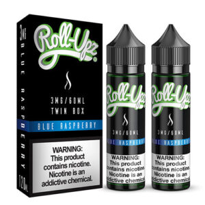 Juice Roll Upz E-Liquid - Blue Raspberry - 2x60ml / 0mg