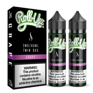 Juice Roll Upz E-Liquid - Grape - 2x60ml / 0mg