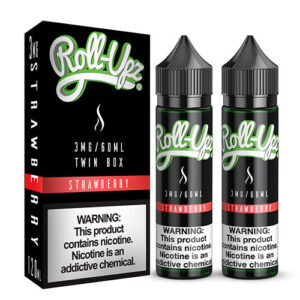 Juice Roll Upz E-Liquid - Strawberry - 2x60ml / 0mg