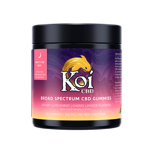 Koi CBD Gummies - Nighttime Rest/Anytime Balance 10MG CBD Per Piece (Choose mg)