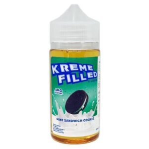 Kreme Filled E-Liquid - Mint Sandwich Cookie - 100ml / 0mg