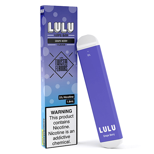 LULU Vape Bars - Disposable Vape Device - Grape Berry by TWIST - Single / 50mg