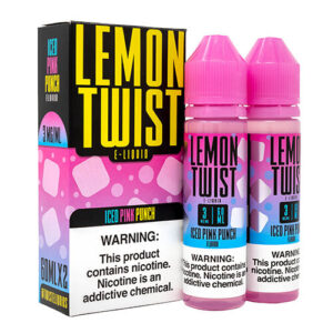 Lemon Twist E-Liquids - ICED Pink Punch - 120ml / 0mg