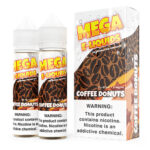 MEGA E-Liquids Tobacco-Free - Coffee Donuts - 2x60ml / 3mg