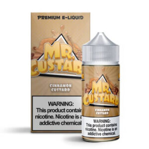 Mr. Custard Premium E-Liquid - Cinnamon Custard - 100ml / 0mg