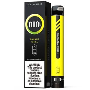 NIIN Tobacco-Free Nicotine - Disposable Vape Device - Banana Chill - Single / 50mg