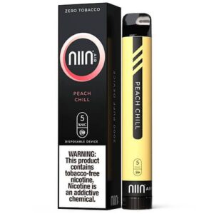 NIIN Tobacco-Free Nicotine - Disposable Vape Device - Peach Chill - Single / 50mg