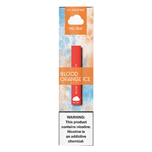 Nic Bar - Disposable Vape Device - Blood Orange Ice - Single / 50mg