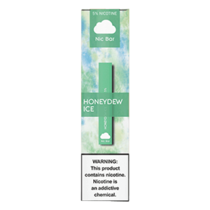 Nic Bar - Disposable Vape Device - Honeydew Ice - Single / 50mg