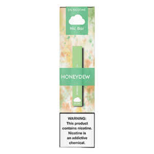 Nic Bar - Disposable Vape Device - Honeydew - Single / 50mg