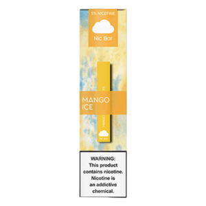 Nic Bar - Disposable Vape Device - Mango Ice - Single / 50mg