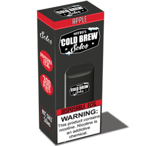 Nitro's Cold Brew Solos - Disposable Device - Apple - 3 Pack / 50mg