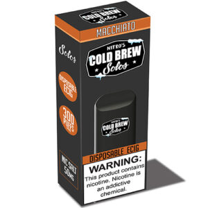 Nitro's Cold Brew Solos - Disposable Device - Macchiato - 3 Pack / 50mg