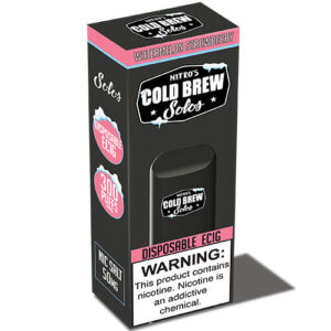 Nitro's Cold Brew Solos - Disposable Device - Watermelon Strawberry - 3 Pack / 50mg