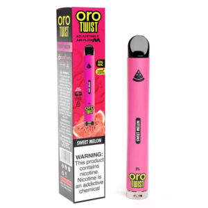 ORO Max Flow Twist - Disposable Vape Device - Sweet Melon - Single / 50mg