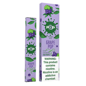 POP - Disposable Vape Pen - Grape Pop - Single / 50mg