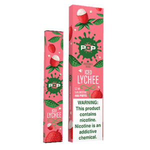 POP - Disposable Vape Pen - Iced Lychee - Single / 50mg