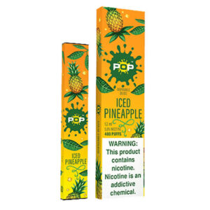 POP - Disposable Vape Pen - Iced Pineapple - Single / 50mg