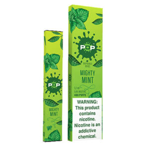 POP - Disposable Vape Pen - Mighty Menthol - Single / 50mg