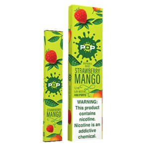 POP - Disposable Vape Pen - Strawberry Mango - Single / 50mg