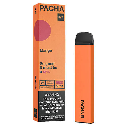 Pachamama SYNthetic 1500 - Disposable Vape Device - Mango - Single / 50mg