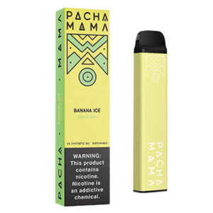 Pachamama Synthetic - Disposable Vape Device - Banana Ice - Single / 50mg