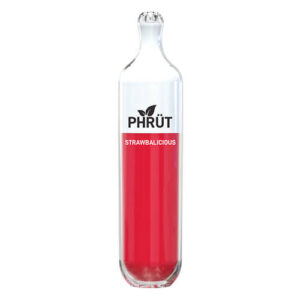 Phrut - Tobacco-Free Disposable Vape Device - Strawbalicious - Single / 50mg