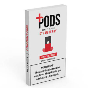 Plus Pods - Compatible Flavor Pods - Strawberry - 1ml / 60mg
