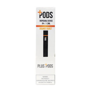 Plus Pods - Disposable Vape Pod Device - Orange Burst - 1.2ml / 60mg