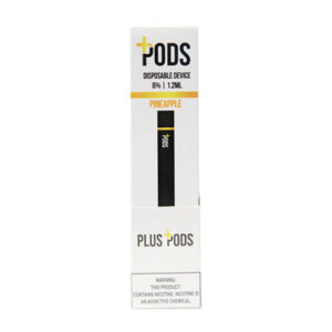 Plus Pods - Disposable Vape Pod Device - Pineapple - 1.2ml / 60mg