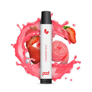 Pod 2500 - Disposable Vape Device - Strawberry Belts - Single / 55mg