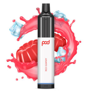 Pod 3500 by Pod Juice - Disposable Vape Device - Red Gummy - Single / 55mg