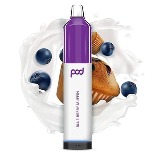 Pod Mesh 5500 Synthetic - Disposable Vape Device - Berry Lush Apple ...