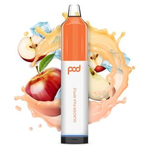 Pod Mesh 5500 Synthetic - Disposable Vape Device - Glacier Fuji Apple - Single / 50mg