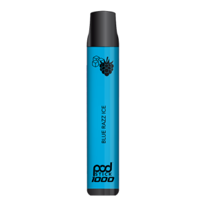 Pod Stick 1000 - Disposable Vape Device - Blue Razz Ice - Single / 50mg