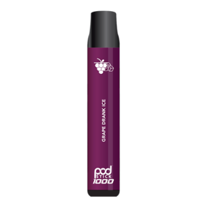 Pod Stick 1000 - Disposable Vape Device - Grape Drank Ice - Single / 50mg