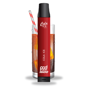 Pod Twist 1600 - Disposable Vape Device - Cola Ice - Single / 55mg