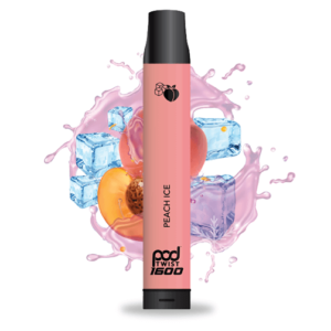 Pod Twist 1600 - Disposable Vape Device - Peach Ice - Single / 55mg