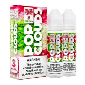 Pop Clouds E-Liquid - Watermelon - 2x60ml / 0mg