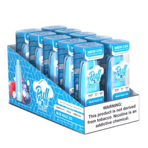 Puff Air Mesh - Disposable Vape Device - Blue Razz ICE - 10 Pack / 50mg