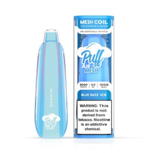 Puff Air Mesh - Disposable Vape Device - Blue Razz ICE - Single / 50mg