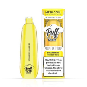 Puff Air Mesh - Disposable Vape Device - Strawberry Mango ICE - Single / 50mg