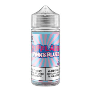 Puff Labs E-Liquid - Pink and Blues - 100ml / 0mg