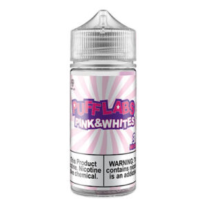 Puff Labs E-Liquid - Pink and Whites - 100ml / 0mg