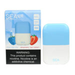 SEA Split - Disposable Pod Device - Blue Razz Ice + Strawberry Ice Cream - Single / 50mg
