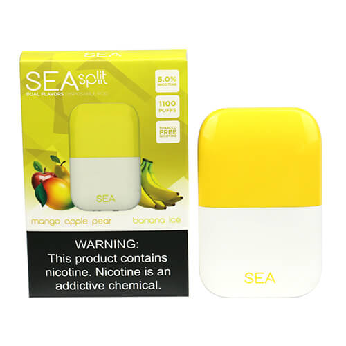 SEA Split - Disposable Pod Device - Mango Apple + Pear Banana Ice - Single / 50mg