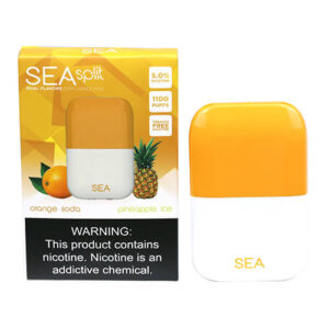 SEA Split - Disposable Pod Device - Orange Soda + Pineapple Ice - Single / 50mg